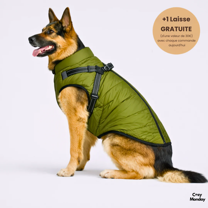 CozyMonday Animal™ Veste d'hiver 3 en 1 + Laisse OFFERTE