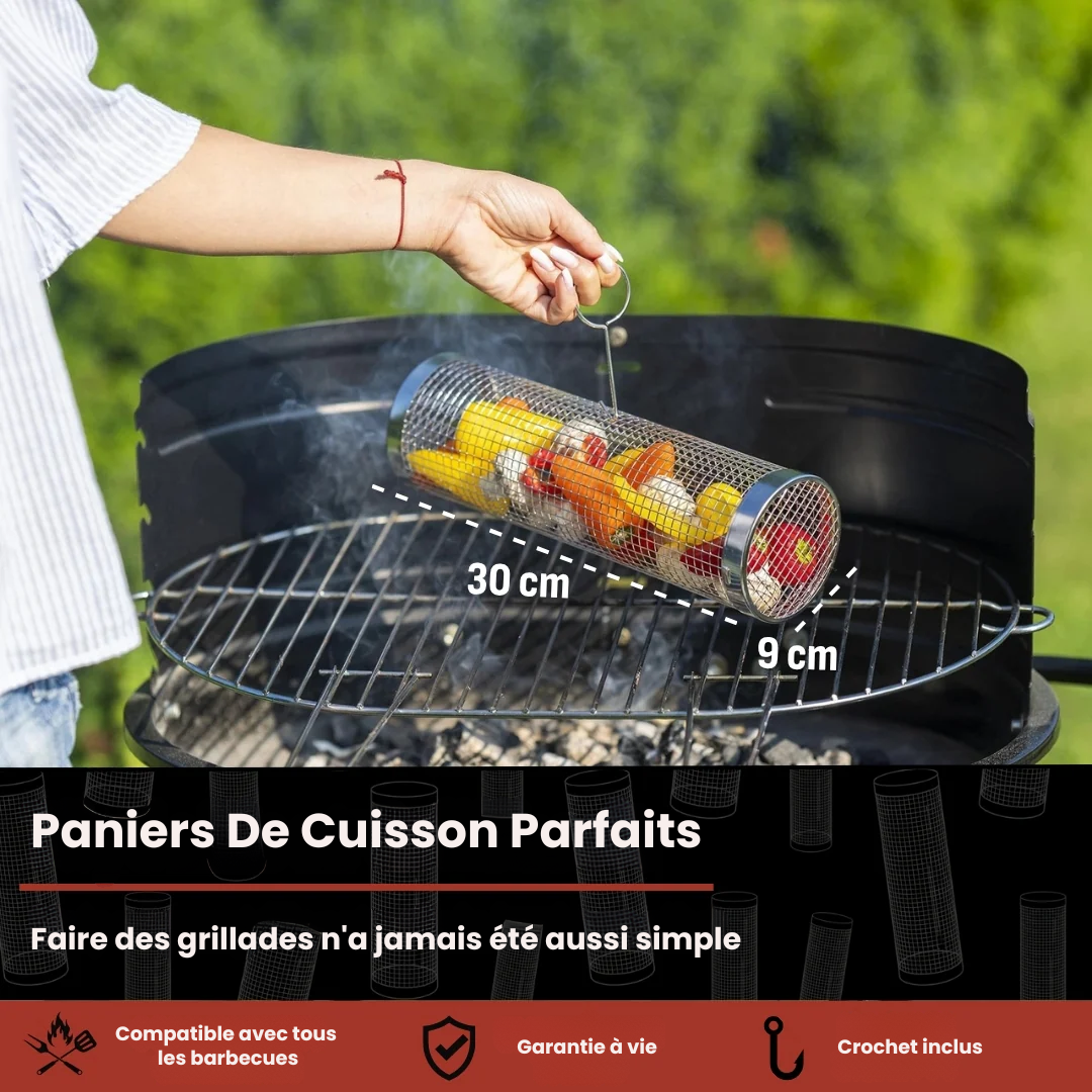 GrillTube – Panier de cuisson classique pour barbecue
