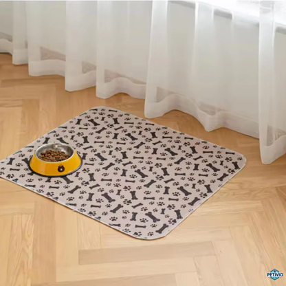 Tapis hygiénique, absorbant et lavable pour chiens et chiots