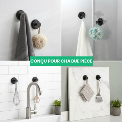 VacuGrip Crochets à ventouse (x4)