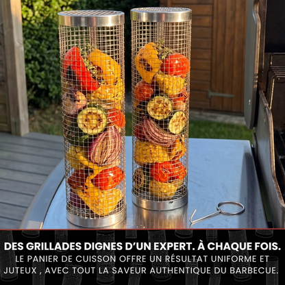 GrillTube – Panier de cuisson classique pour barbecue
