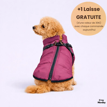CozyMonday Animal™ Veste d'hiver 3 en 1 + Laisse OFFERTE