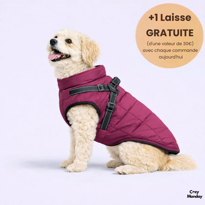 CozyMonday Animal™ Veste d'hiver 3 en 1 + Laisse OFFERTE
