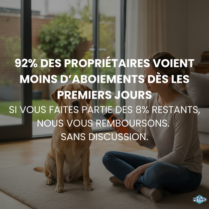 UltraStop Petivio - Stoppez les aboiements en douceur