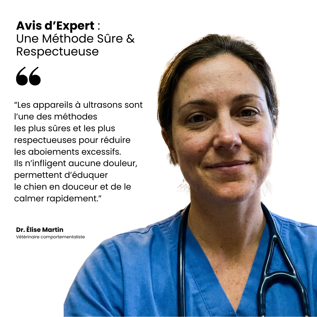 UltraStop Petivio - Stoppez les aboiements en douceur