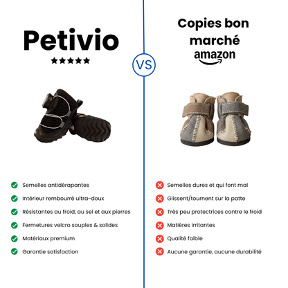 CozyRun Chaussures Chaudes et Confortables pour Chien