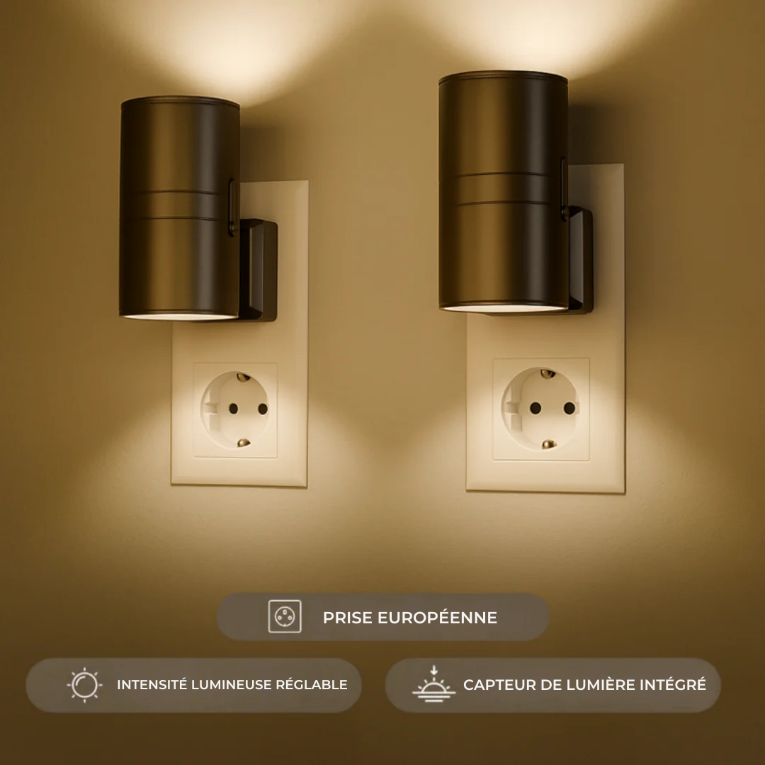 LumaGlow™ – Applique murale LED premium