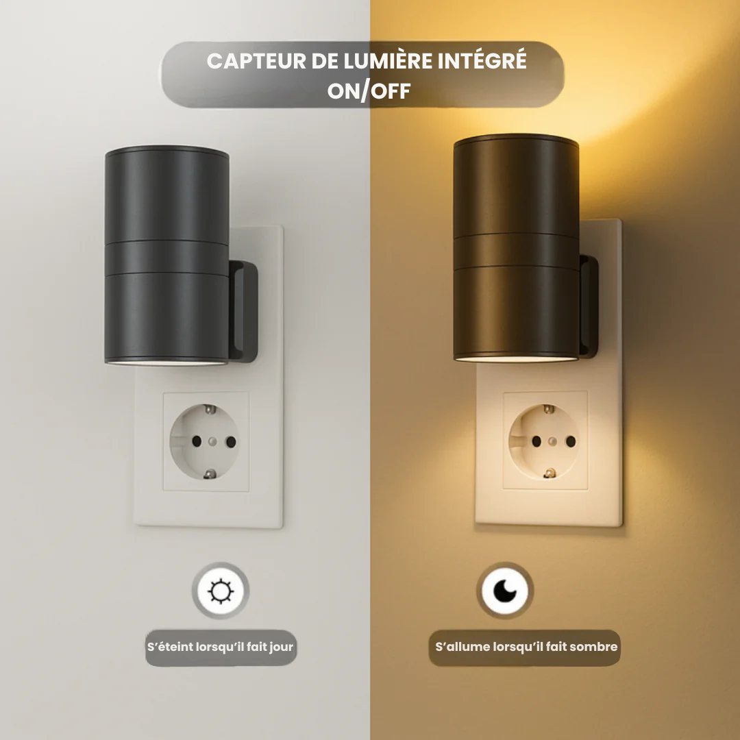 LumaGlow™ – Applique murale LED premium
