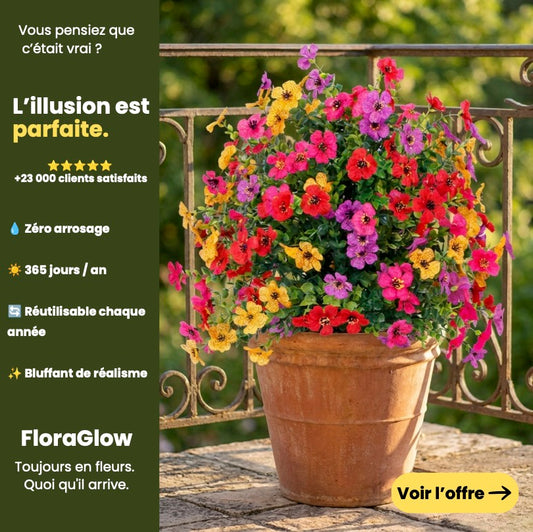 FloraGlow - Toujours en fleurs. Quoi qu'il arrive.
